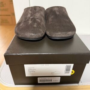 The Row Hudson Suede Mules Purchased - Brand Nee